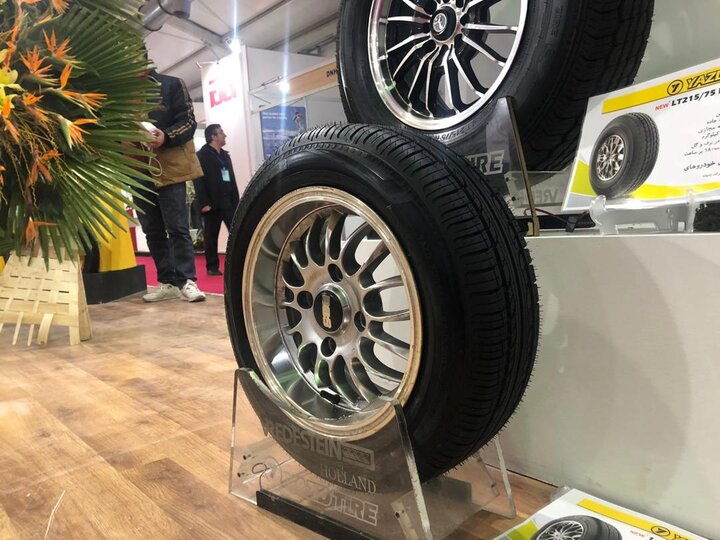 رونمایی از ۲ محصول جدید یزد تایر