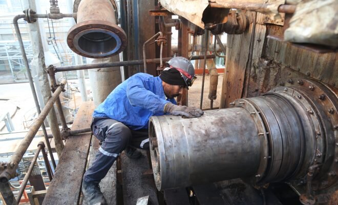  پتروشیمی بوشهر دردست تعمیر است
