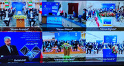 افتتاح چند طرح در وزارتخانه های نیرو و ورزش و جوانان