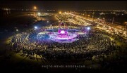 استقبال مردم دیّر و کنگان از جشنواره آفتاب خلیج فارس