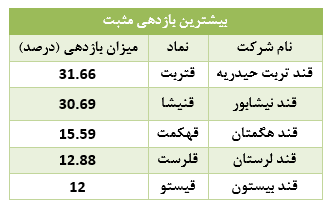 ۶۹ درصد سهامداران بازدهی مثبت کسب کردند