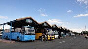 ۱۴ هزار و ۴۰۰ اتوبوس مسافران نوروزی را جابه جا می‌کنند