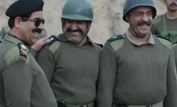 مواجهه بامزه پژمان جمشیدی با صدام 