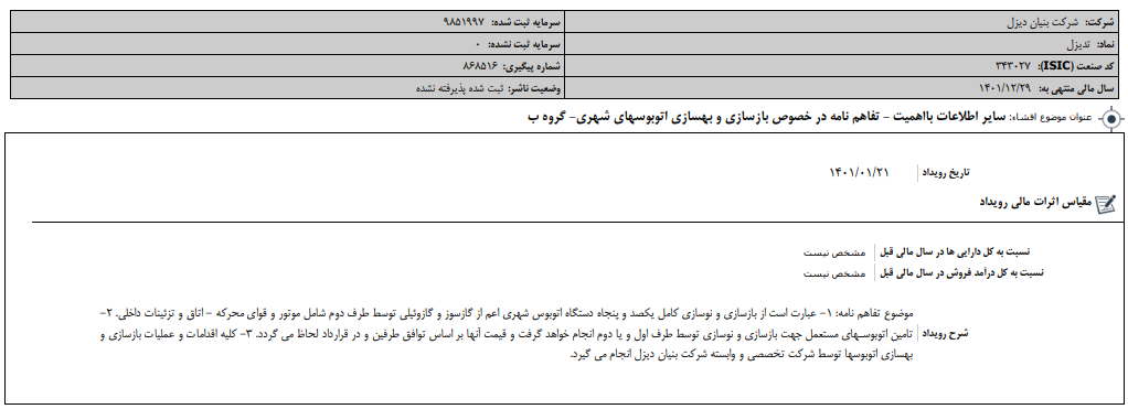 بازسازی اتوبوس های شهری با " خبنیان "