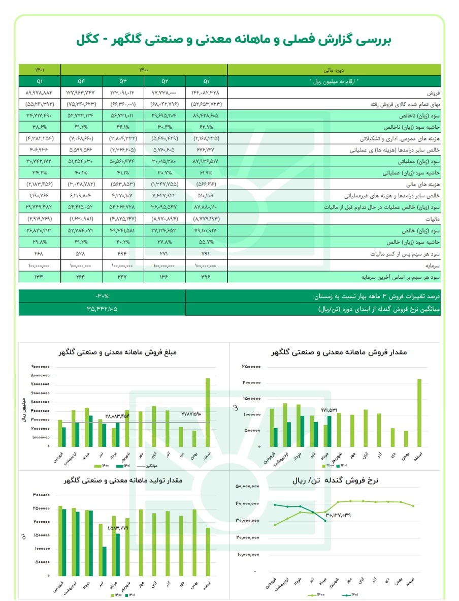 کگل در ۳ ماه چقدر سود داشت؟