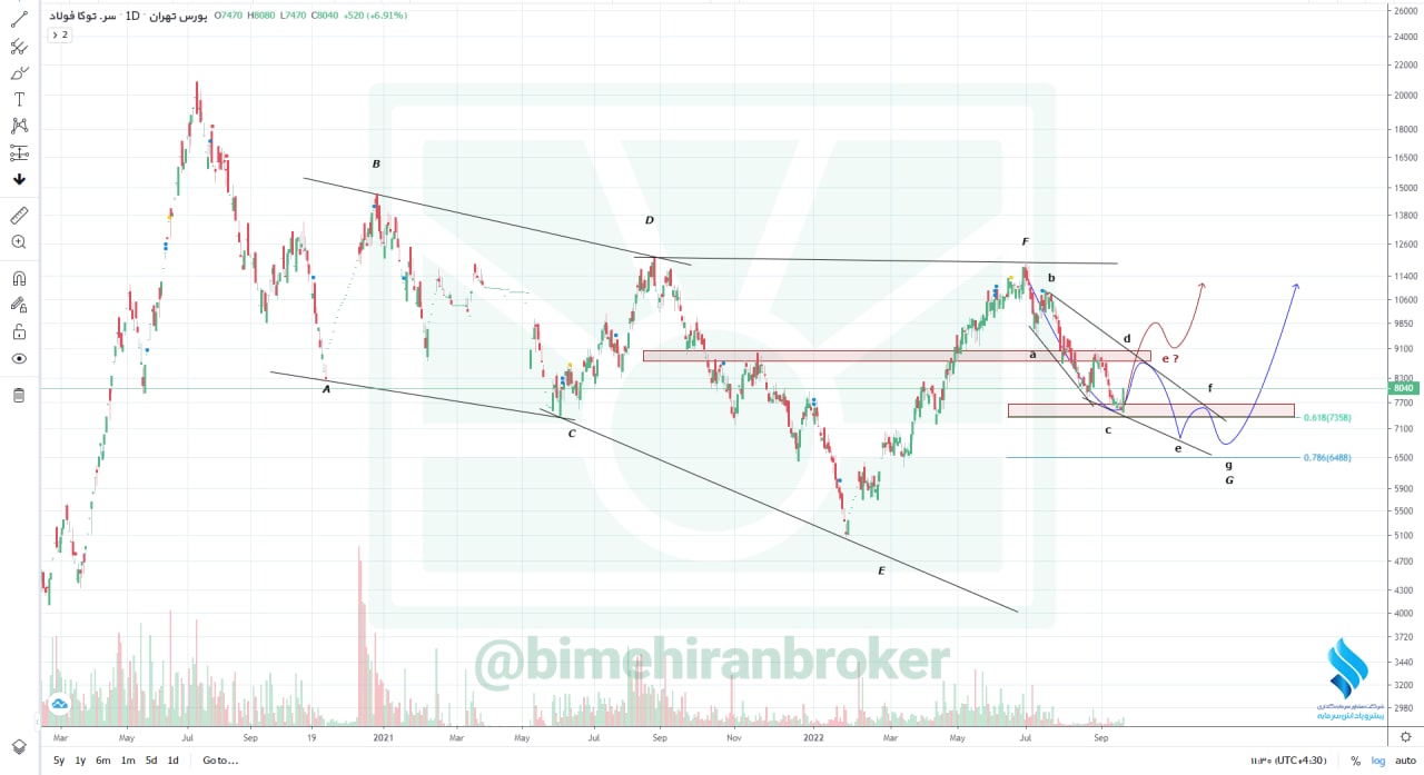 دوسناریو پیش روی سهم وتوکا
