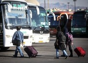نرخ کرایه اتوبوس‌های برون شهری ارزان شد