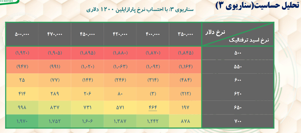 بررسی عملکرد مالی شگویا در یک تحلیل