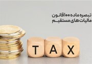 اطلاعیه سازمان مالیاتی به صاحبان مشاغل مشمول تبصره ۱۰۰