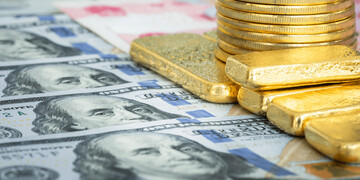 عقب نشینی دلار از طلا 