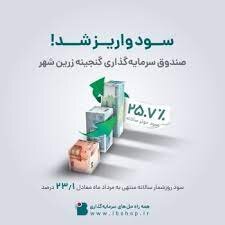 واریز سود دوره شهریورماه صندوق گنجینه زرین شهر