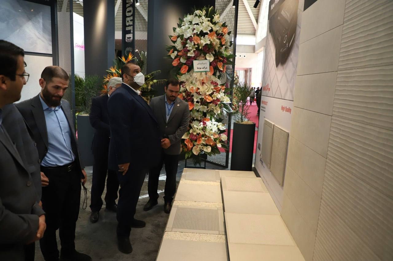 رونمایی «الوند» از شش محصول جدید در نمایشگاه بینالمللی کاشی و سرامیک