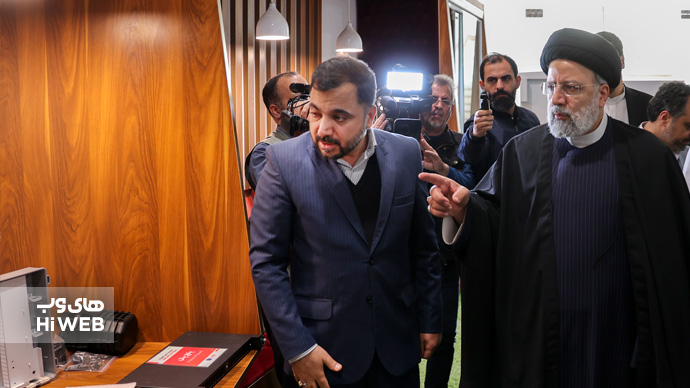 افتتاح فیبرنوری هایوب با حضور رییس جمهور در استان گلستان