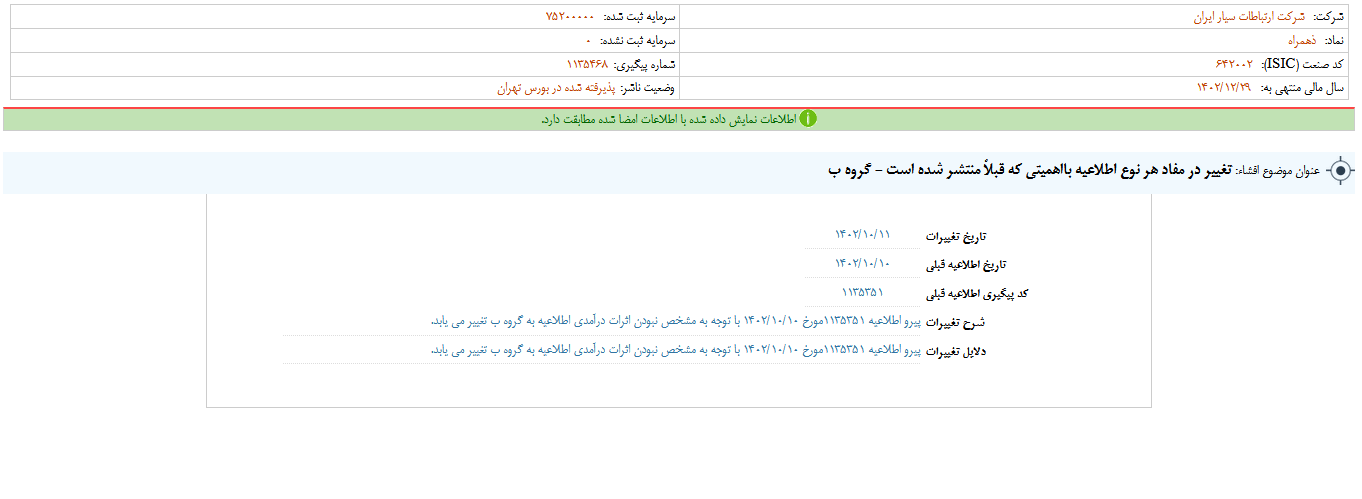 تغییر در تعرفه بسته های اینترنتی همراه 