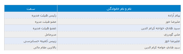 گزارش کنترل های داخلی دسانکو منتشر شد