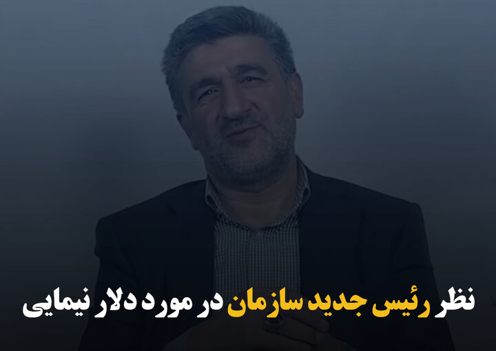 نظر رئیس جدید سازمان در مورد دلار نیمایی