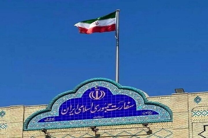 وضعیت سفارت ایران در دمشق سوریه+ فیلم