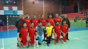 قهرمانی تیم فوتسال شرکت ملی صنایع پتروشیمی کرمانشاه