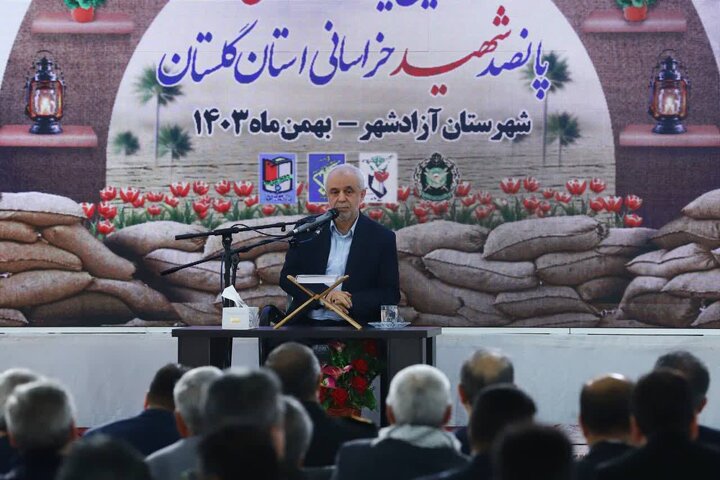 از ادای احترام به شهدای خراسانی گلستان تا توسعه اقدامات فرهنگی و اقتصادی