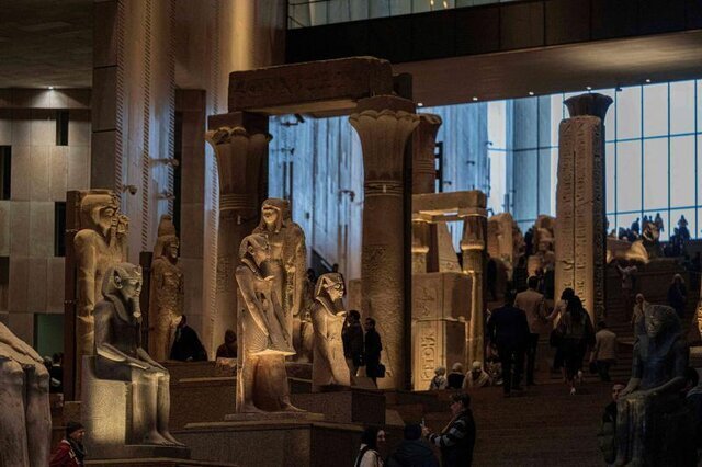 ترامپ موزه بزرگ مصر را افتتاح میکند ترامپ موزه بزرگ مصر را افتتاح میکند