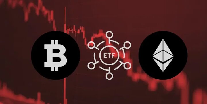خروج سرمایه از ETF های بیت کوین و اتریوم ادامه دارد خروج سرمایه از ETF های بیت کوین و اتریوم ادامه دارد