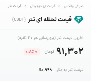 قیمت تتر امروز ۲۲ اسفند ۱۴۰۳