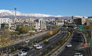 کیفیت هوای تهران در وضعیت کم سابقه