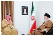 خالد بن سلمان پیام پادشاه عربستان را تقدیم رهبر انقلاب اسلامی کرد