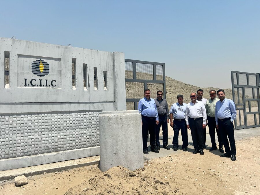 بازدید مدیرعامل شرکت سرمایه‌گذاری صنایع شیمیایی از طرح تولیدآلکیل بنزن