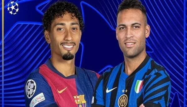 ساعت بازی بارسا اینتر