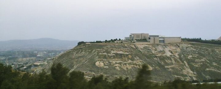 حمله اسرائیل به اطراف کاخ ریاست جمهوری سوریه