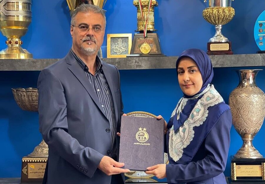 ساعده سیما نخستین سخنگوی زن باشگاه شد