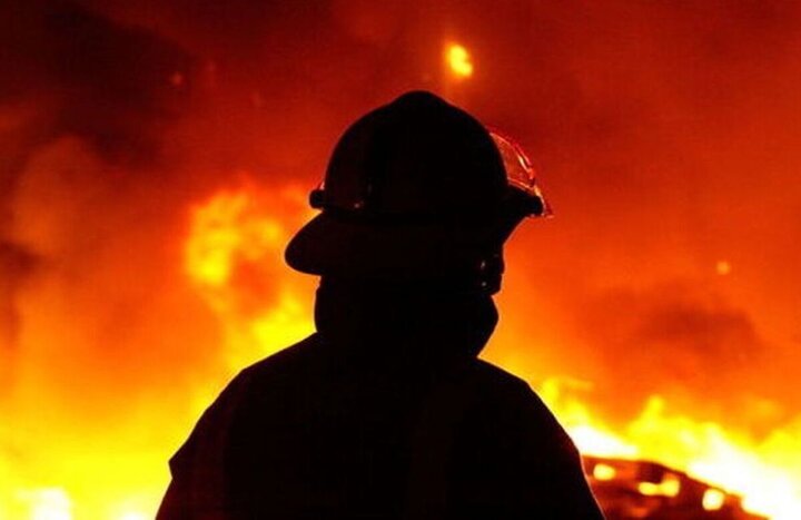 آتش سوزی انبار موتورسیکلت در مولوی تهران