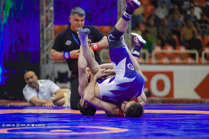 یاسین رضایی به نقره بسنده کرد