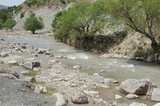 رودخانه جاجرود خشک شد