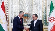 دیدار عباس عراقچی با وزیر خارجه تاجیکستان