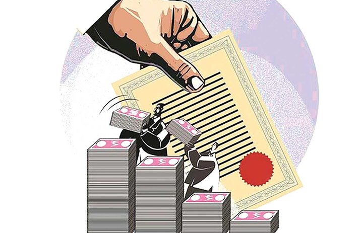 قحطی اوراق شرکتی 