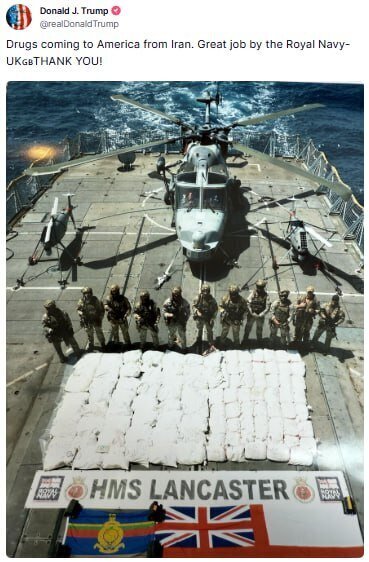 ادعای عجیب ترامپ درباره ایران