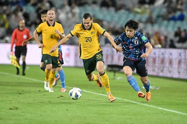 بازی بزرگ آسیا را استرالیا از ژاپن برد