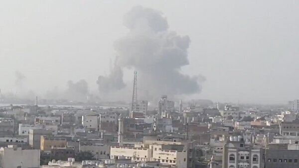 حمله بی‌سابقه نیروی دریایی اسرائیل به بندر الحدیده یمن