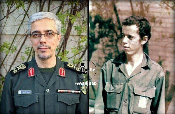قابی تلخ از شهید سردار باقری در کنار برادر شهیدش