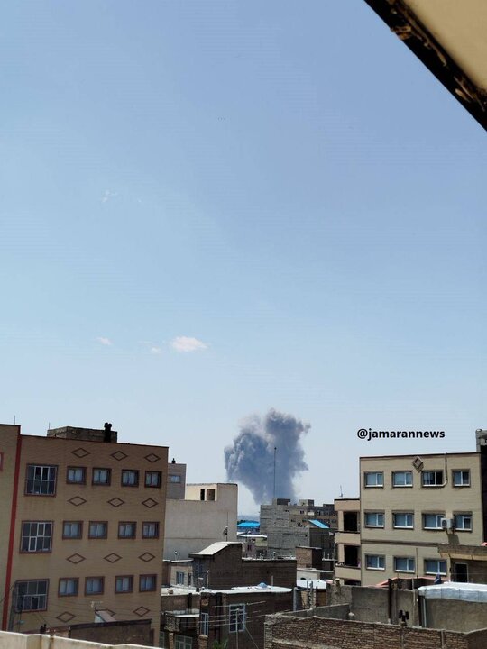 انفجار مهیب در پالایشگاه تبریز