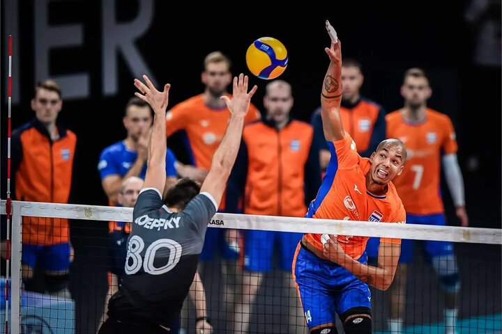 پیروزی جذاب تیم ملی والیبال ایران مقابل هلند