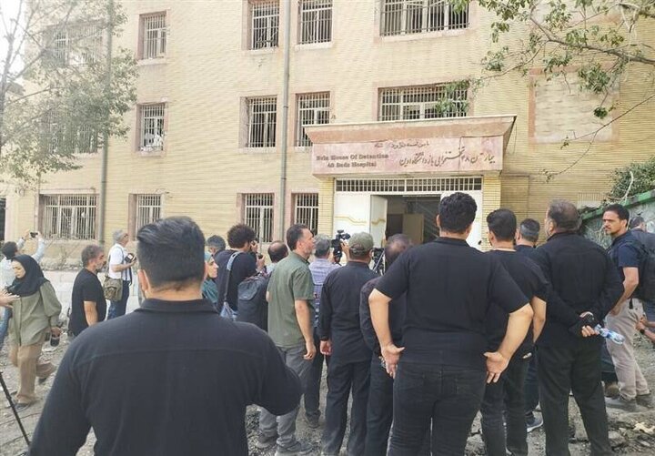 بازدید خبرنگاران خارجی از زندان اوین