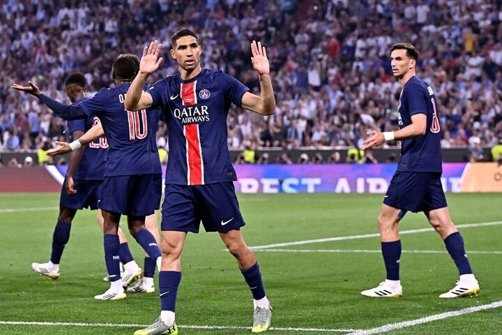 پیروزی پرگل پاری سن ژرمن مقابل مسی و هم تیمی‌ها