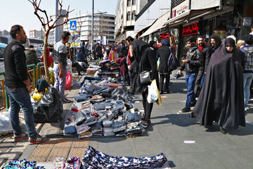 محدودیت‌های جدید دست‌فروشان اعمال شد