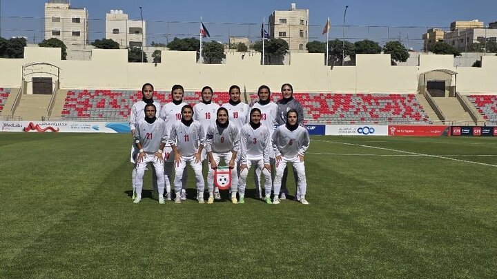 پیروزی پرگل تیم ملی فوتبال بانوان ایران مقابل بوتان