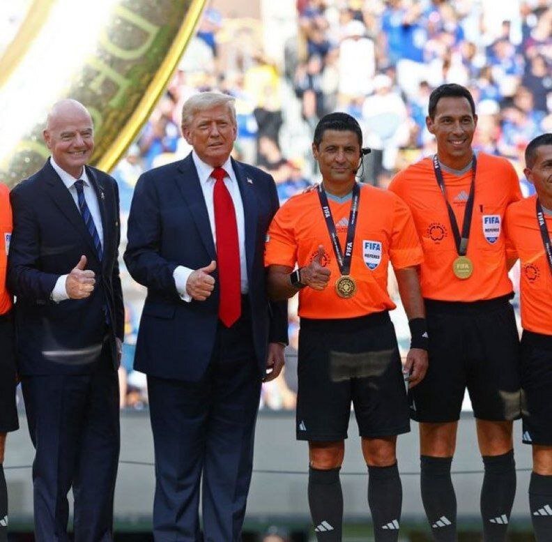 علیرضا فغانی مدال انداخت اما با ترامپ دست نداد