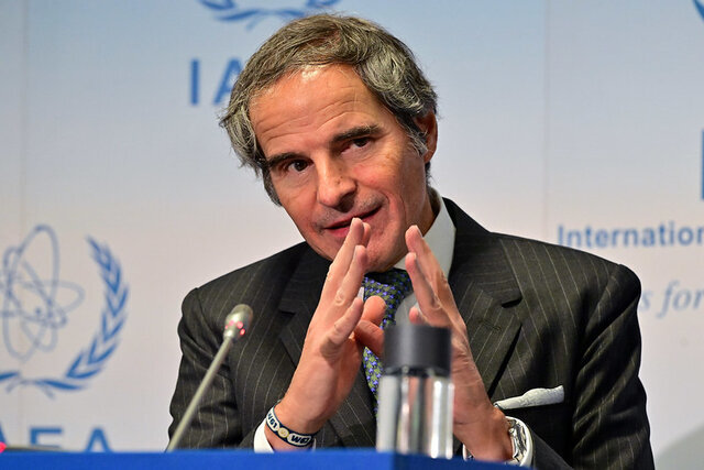 قدردانی گروسی از حمایت آمریکا از ماموریت آژانس در ایران