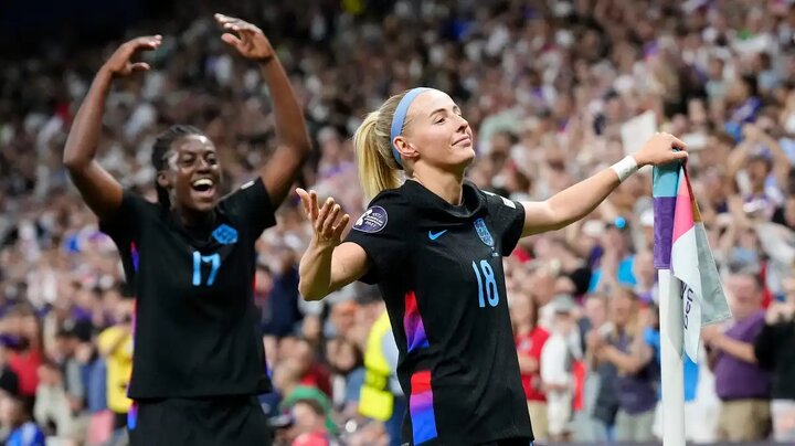 صعود انگلیس به فینال جام ملتهای اروپا زنان